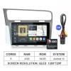 8 Core RAM 4GB GPS Qualcomm For VW/Volkswagen/Golf 7 2013-