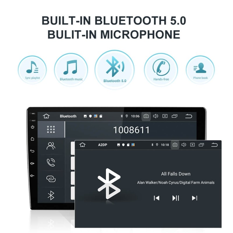 Isudar Voice control PX6 Android 10 1 Din Car Radio For Citroen C4 C-Triomphe C-Quatre 2004-2009