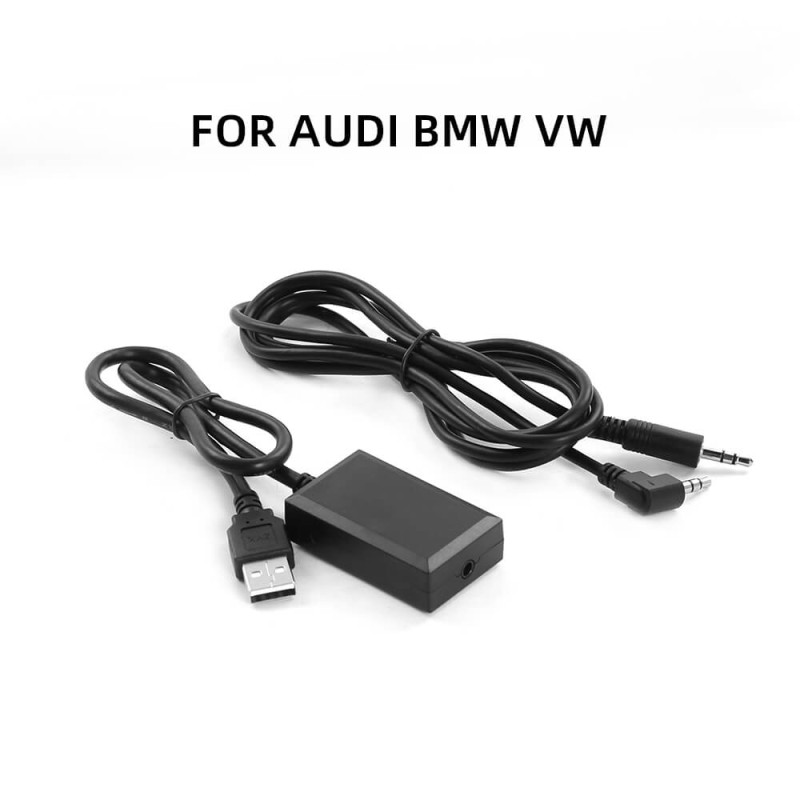 Universal Audio Cable With External USB to AUX Adapter Cable For ISUDAR Carplay Module Box