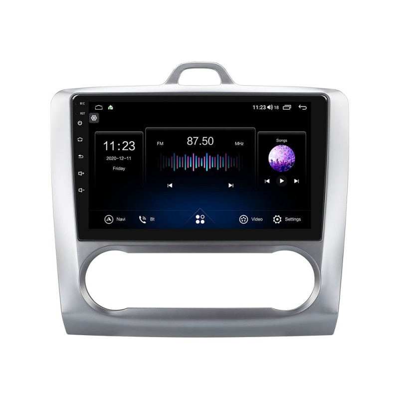 ISUDAR V72 QLED Android 10 Car Radio For Ford Focus 2 Mk 2 2004-2011 uno din