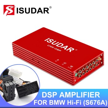 ISUDAR DA08 For BMW Hi-Fi S676A Car Amplifier DSP