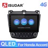 T72 QLED 1280*720P Android 10 Car Radio For Honda/Accord 7 2003-2007