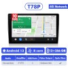 T72/T10s Android 13 universal Car Multimedia 9 inch 10 inch Player Radio Stereo Navigation