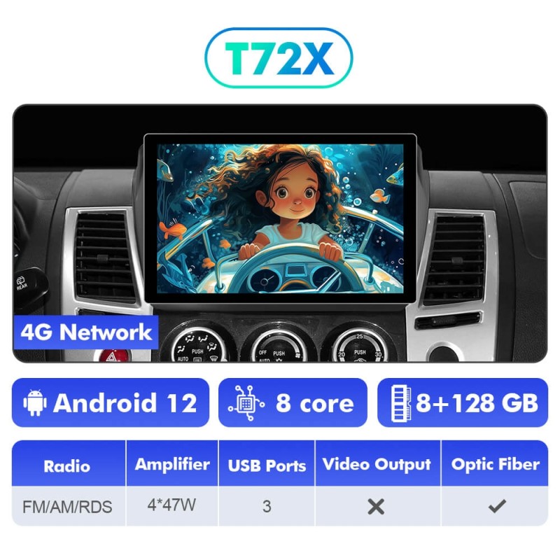 NEW! 11.5” Android 13 For MITSUBISHI PAJERO SPORT/L200/TRITON Car Radio GPS