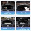 Isudar Qualcomm Android 10.0 car dvd player for BMW 5 series E60 E61 E62 E63