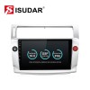 Isudar Voice control PX6 Android 10 1 Din Car Radio For Citroen C4 C-Triomphe C-Quatre 2004-2009