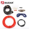 ISUDAR 6/8/10 GA Pure Copper Power Cable Subwoofer Speaker for SU6901