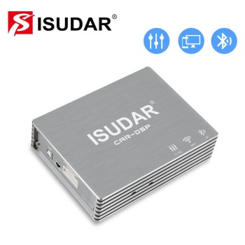 ISUDAR Plug and play DA0402 Auto Stereo DSP Amplifier 4 channels input