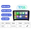 ISUDAR For Audi TT 2006-2014 Android 12 8 Core Car Multimedia RDS Stereo Player QLED HD Screen