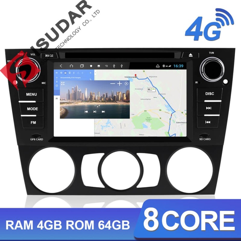 ISUDAR H53 2 Din Android Car Radio For BMW/3 Series E90/E91/E92