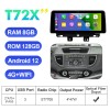 12.3 Inch Android 12 Apple Carplay Car Stero For Honda CRV 2012-2016