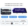 Android 11 Car Radio for BMW X5 F15 NBT System 2014-2017 Blue Anti G-lare Screen Multimedia GPS Navigation Carplay 12.3'