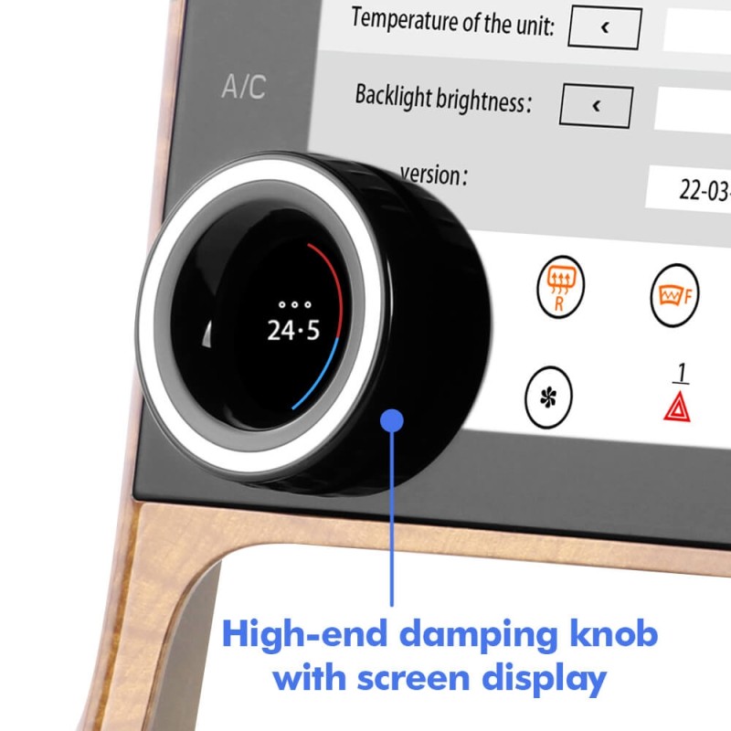 Car Air Conditioning Control Touch Screen Panel for Range Rover Sport 2010-2013 AC Control Panel Upgrade Replacement
