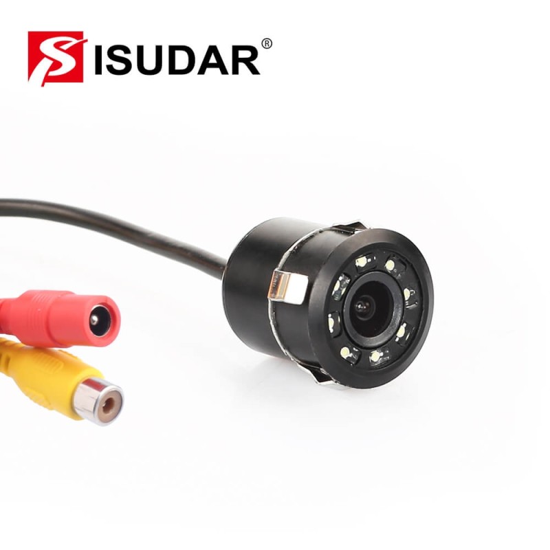 ISUDAR Waterproof Rear Camera Security With 8 LED