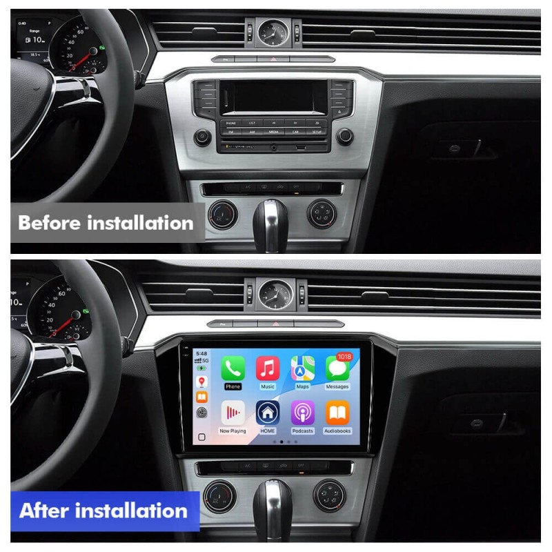 Q6 Qualcomm Android 13 For VW/Volkswagen Passat B8 2015- 10" screen multimedia car radio DSP ADAU