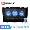 ISUDAR QLED Android 10 6+128G Car Radio For Honda/CRV/CR-V 2006 2007-2011