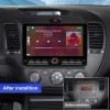 10 inch Android 14 New Design Angle Key 2.0 Touch Screen Car Radio Button Car Radio For Kia K3 Cetrato 3 Forte 2013-2017