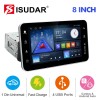 ISUDAR 1 DIN Android 10 Car Radio 8 Inch Screen Universal Car Stereo Audio Player GPS Navigation Carplay Android Auto WIFI