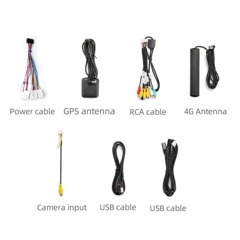 ISUDAR T72 QLED Android 10 Car Multimedia Radio For Toyota Avensis GPS Stereo System Voice Control 8 Core RAM 8G FM 4G no 2din