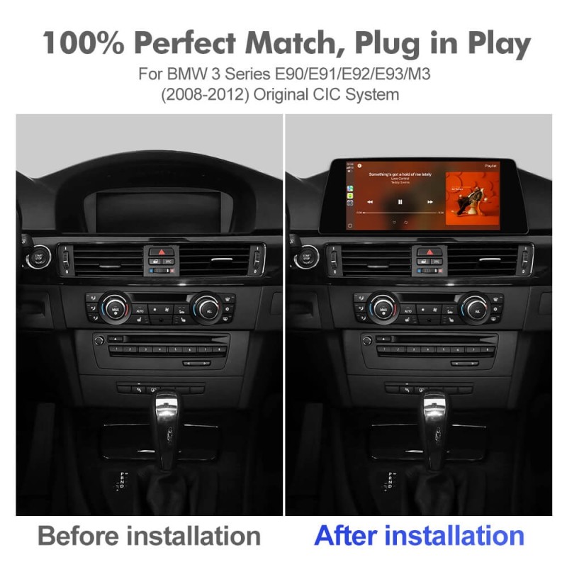 ISUDAR 10.33"Android 13 Car radio For BMW 3 Series E90 E91 E92 E93 M3 2008-2012