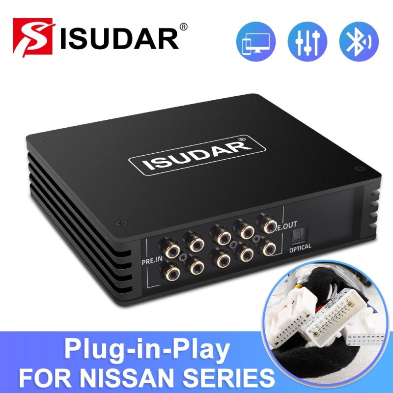 Class-AB Car DSP Amplifier For VW/TOYOTA/HONDA/Mazda/Nissan/Ford/Audi/BMW/Peugeot/HYUNDAI/KIA