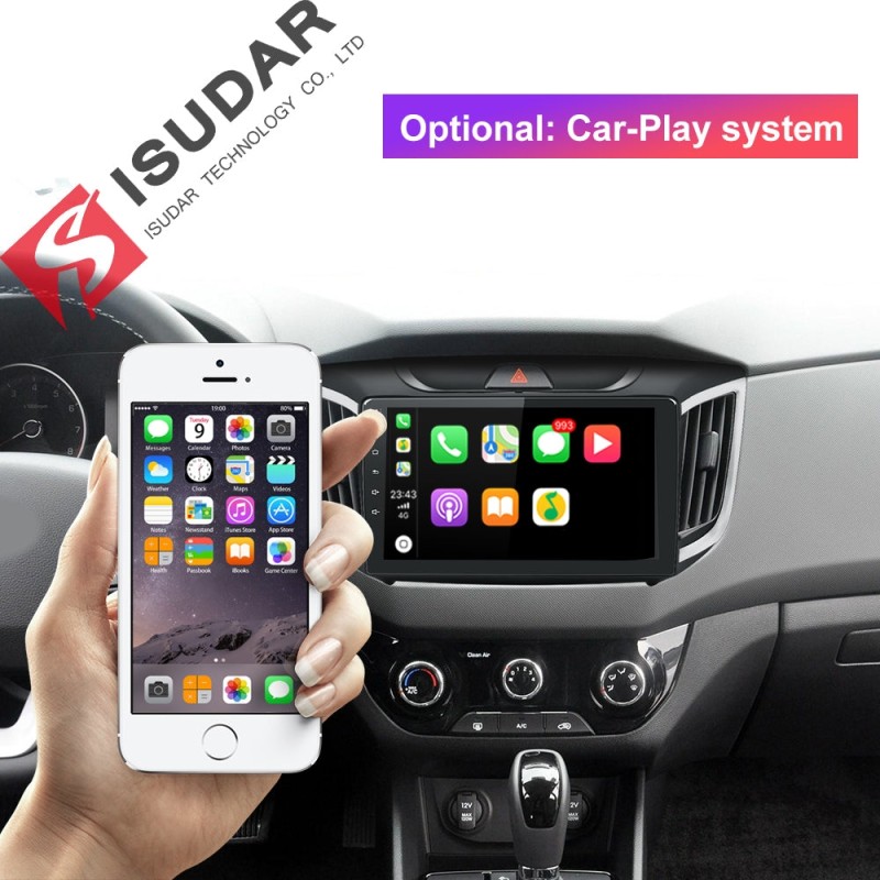 ISUDAR 1 Din Auto radio Android 9 For Hyundai/Creta ix25