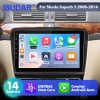 For Skoda Superb 2 B6 2008 - 2015 T75 Upgrade from T72 Android 14 UIS7865 Car Radio