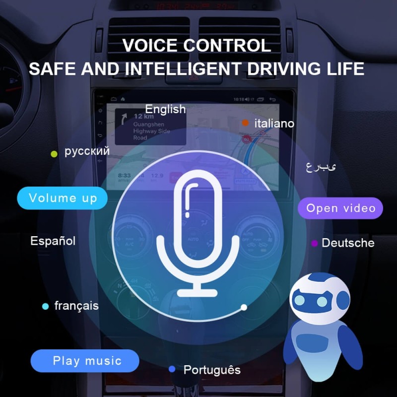 ISUDAR QLED 4G Sim card Android 10 Car Radio For SUZUKI/Grand Vitara