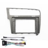 Fascias Panel Decorative Frame For Volkswagen Golf 7 MK7 2013 -2017 Golf 7.5 MK7.5 MIB Video Panel
