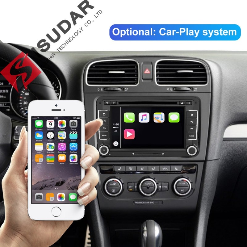 ISUDAR 2 Din Auto Radio Android 9 Octa core For VW/Volkswagen/POLO/Golf/Skoda/Octavia/Seat/Leon
