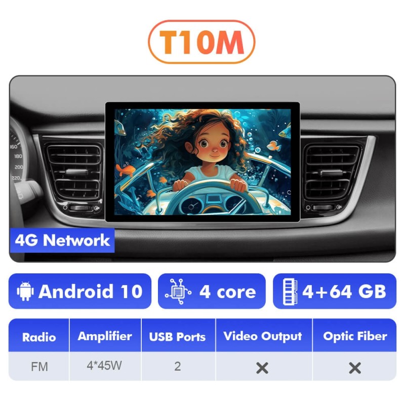 NEW! 11.5” Android 13 For Kia Rio 2017-2020 Carplay Car Radio 2K IPS Screen