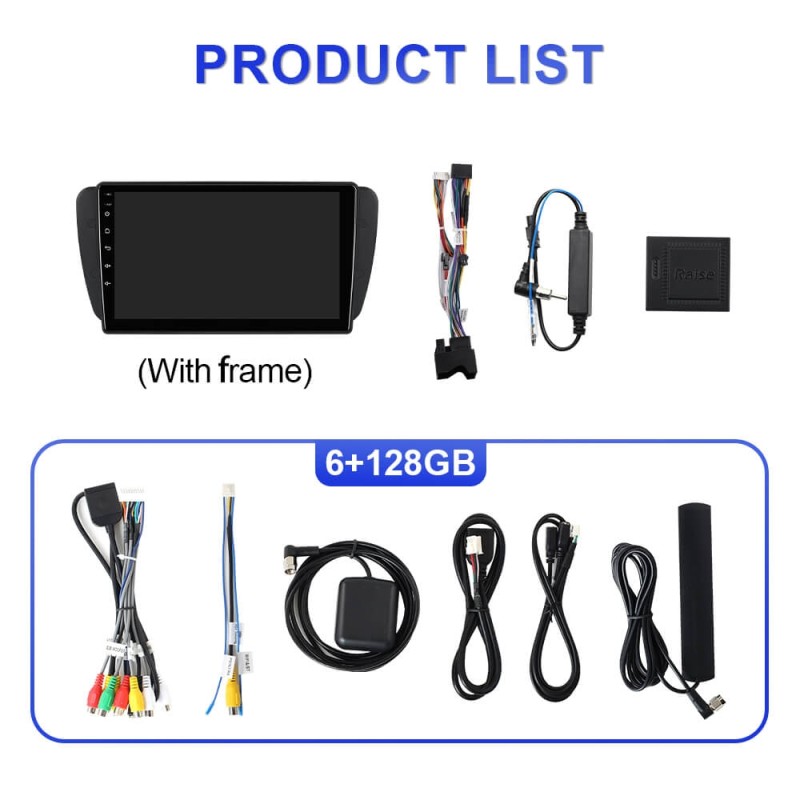 For Seat Ibiza 2009-2015 T75 Upgrade from T72 Android 14 UIS7865 Car Radio