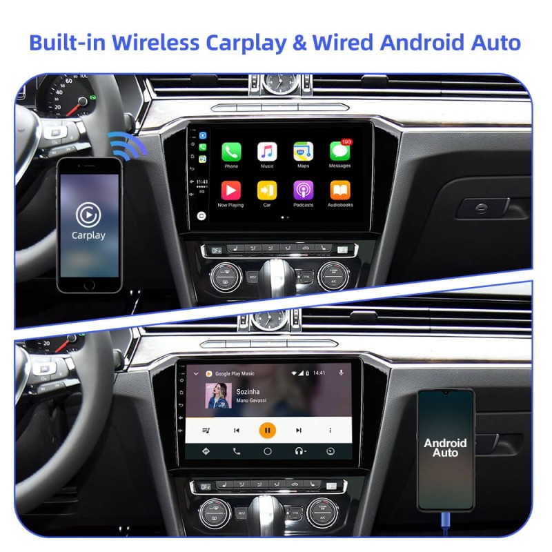 Qualcomm QLED Android Car Radio For VW/Volkswagen Passat B8 2015-