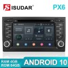 Clearance Sale！Isudar PX6 2 Din Android 10 Car Multimedia Player GPS DVD For Audi A4 A6