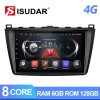 8 Core RAM 8G 6G No 2din Auto radio For Mazda 6 2 3 GH 2007-2012
