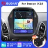 ISUDAR Android 12 Car Radio for Hyundai Tuscon IX35 2009-2015 Multimedia Player 2Din Tesla Vertical
