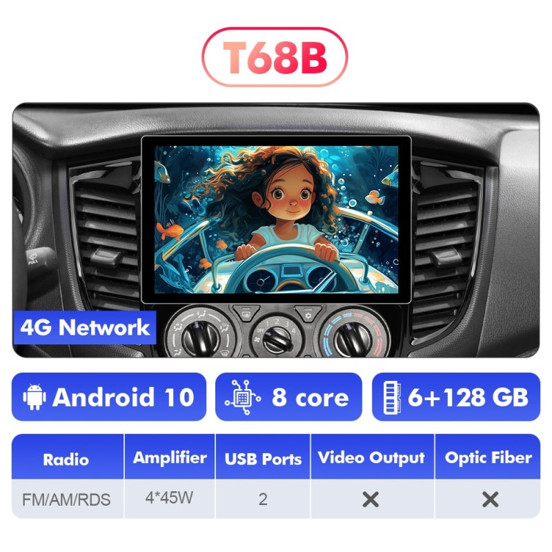 NEW! 11.5” Android 13 For MITSUBISHI TRITON L200 2015-2022 Car Radio HDMI Video Output