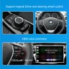 ISUDAR Upgrade original car to wireless Carplay via carplay box for BMW F30 F31 F20 F21 F10 F01 X5 E70 X3 F25