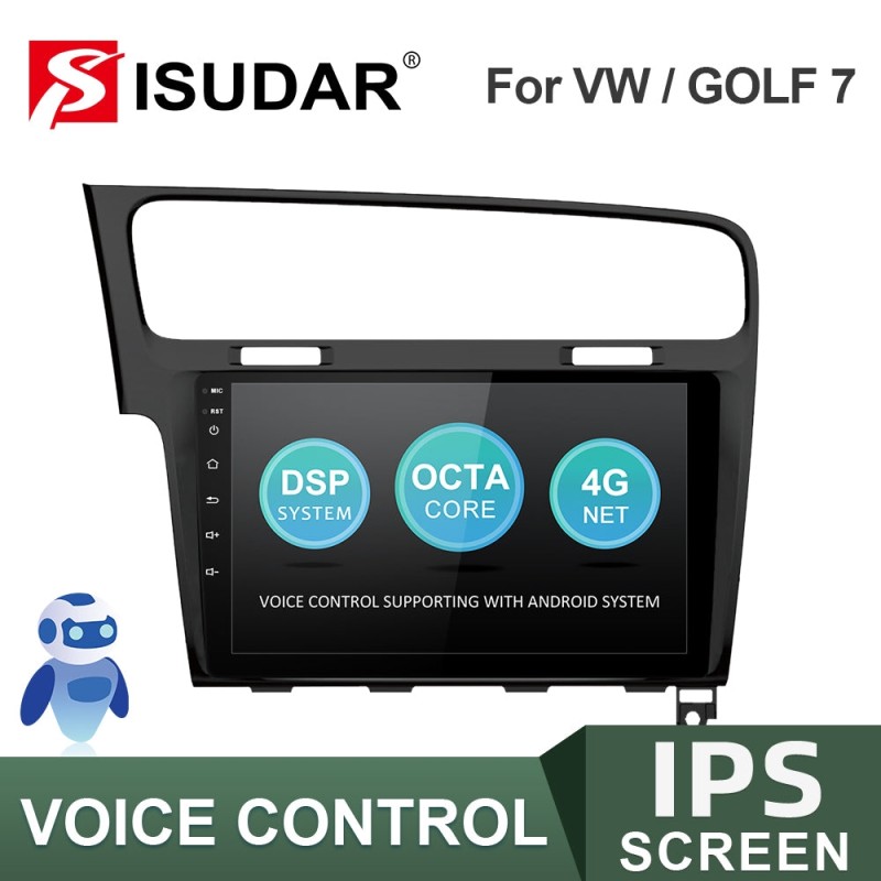 V57S Android Car radio dvd player For VW/Volkswagen/Golf 7 with Screen Stereo Receiver