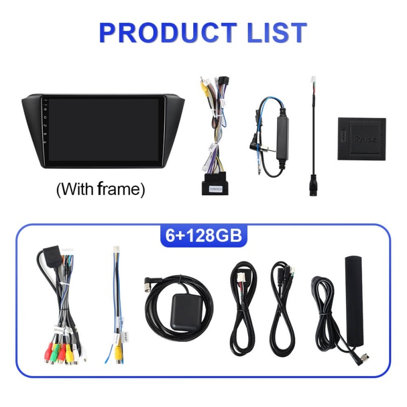 For Skoda Fabia 2015-2019 T75 Upgrade from T72 Android 14 UIS7865 Car Radio