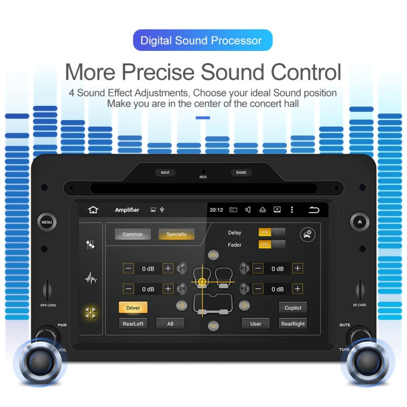 ISUDAR 1 Din Octa core Auto radio Android 10 For Alfa/Romeo/159