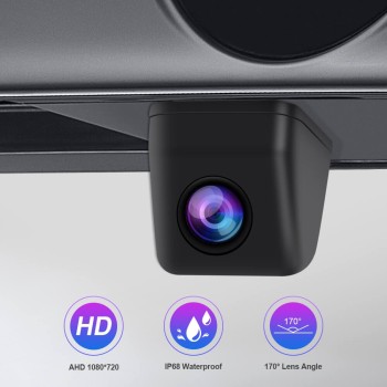 Isudar Rear View Parking Camera AHD 720P Waterproof Antijamming Suit For ISUDAR Android Series Car Stereo and CarPlay & Android Auto Kit module