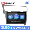 Isudar QLED Android 10 Auto Radio For VW/Volkswagen/Golf 7 2013- wireless carplay