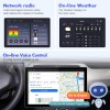 ISUDAR 2K 13.1 Inch 8 Core Android 12 Car Radio For Citroen/Elysee/Peugeot 301 2013 2014-