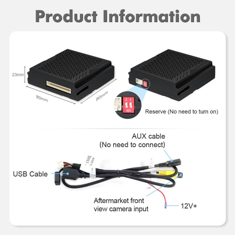Wireless Carplay & Android Auto Suitable For Mercedes Benz A B C E CLA GLA GLK ML SLD NTG4.5 Sprinter Becker Navigation Module