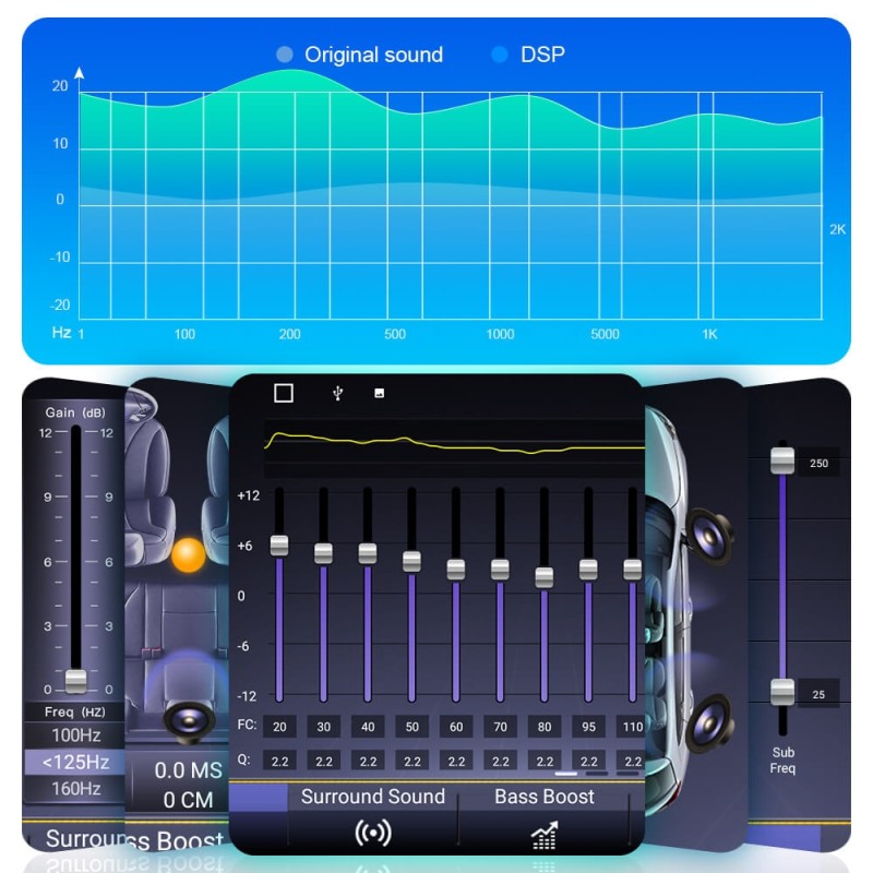NEW! T72/T78P series Android 13 Car Radio For Mazda 6 2 3 GH 8Core Carplay