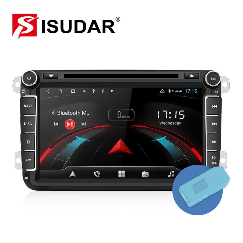 ISUDAR H53 with HD Display 2 Din Android Car Radio For Volkswagen/Polo