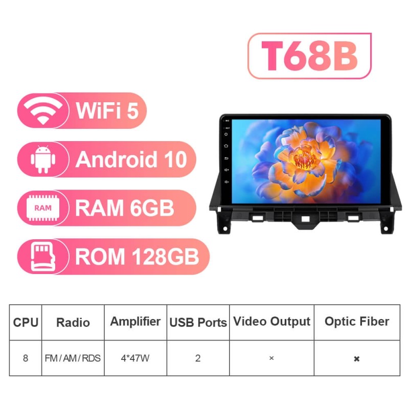 NEW! Android 13 Car Radio For Honda Accord 8 2008-2013 Multimedia Video Player Navigation GPS 4G