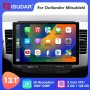 ISUDAR 2K 13.1'' Screen Android 12 Car Multimedia Radio Player For OUTLANDER MITSUBISHI 2007 2008 2009 -2012 Navi