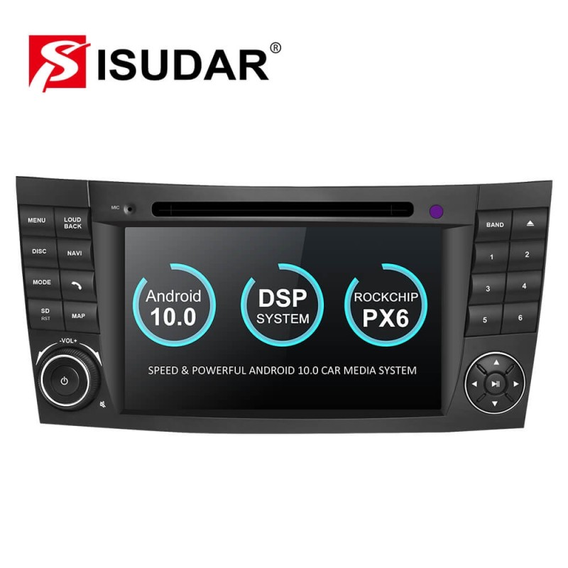 Clearance Sale！Isudar PX6 Android 10 2 Din Car Multimedia Player For Mercedes/Benz/E-Class/W211/E300/CLK/W209